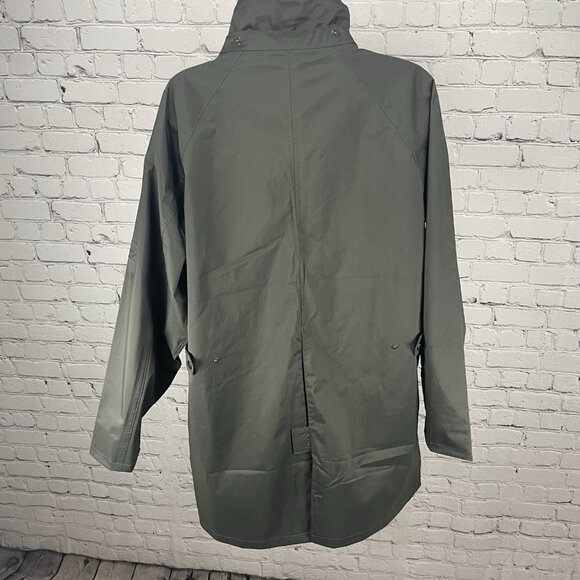 Jack Murphy Grey Heritage Collection Zipped Windbreaker Rain Jacket Size 10 - Picture 2 of 16